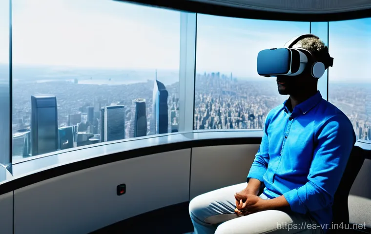 가상현실 의료 분야 - **Virtual Reality for Pediatric Pain Distraction**
    A heartwarming and serene image of a child (a...
